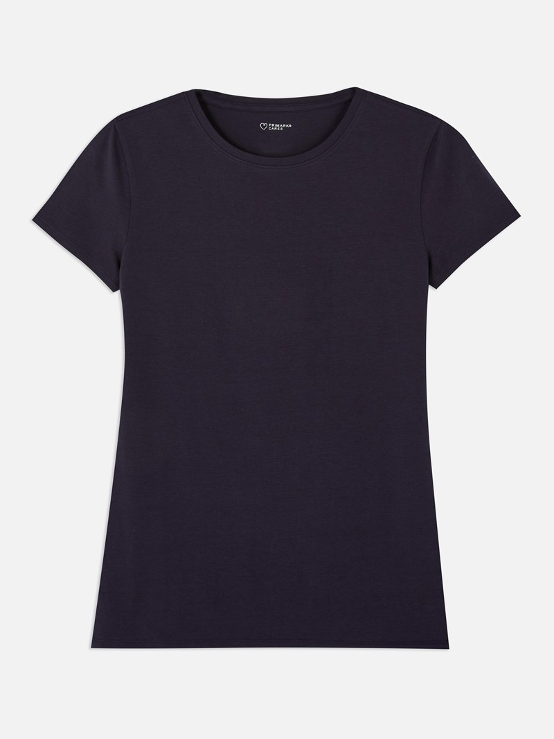 Tops Primark Jersey Stretch Mujer Azul Marino | 3201UJTVH