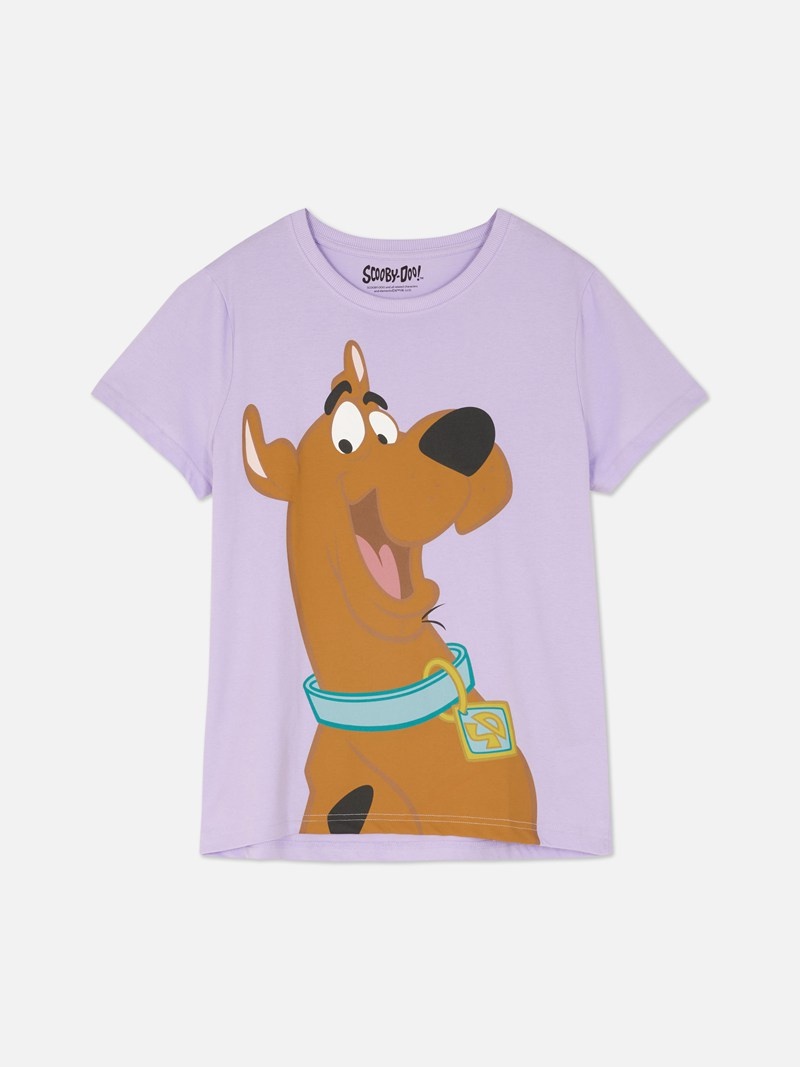 Tops Primark ScoobyDoo Mujer Moradas | 7910FCMPI