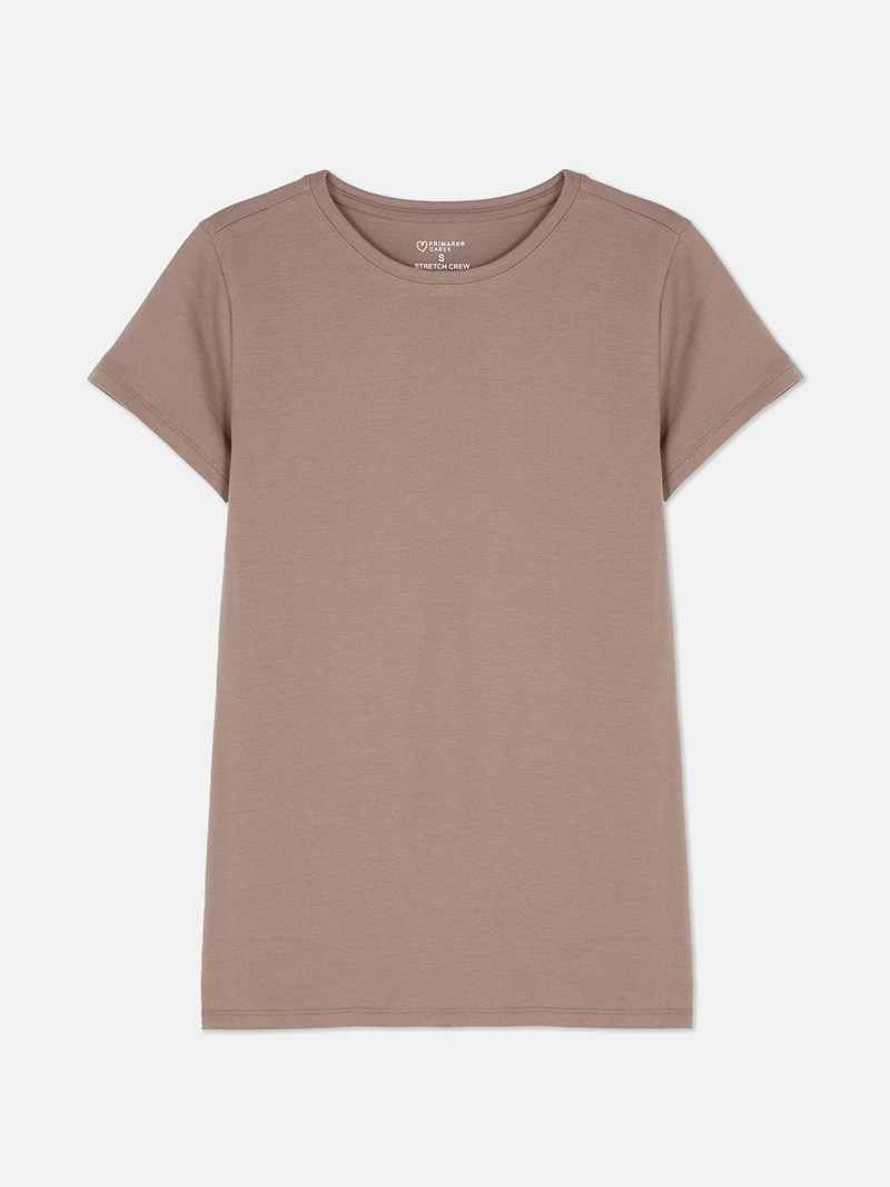 Tops Primark Stretch Mujer Gris Marrones | 5348RLAMJ