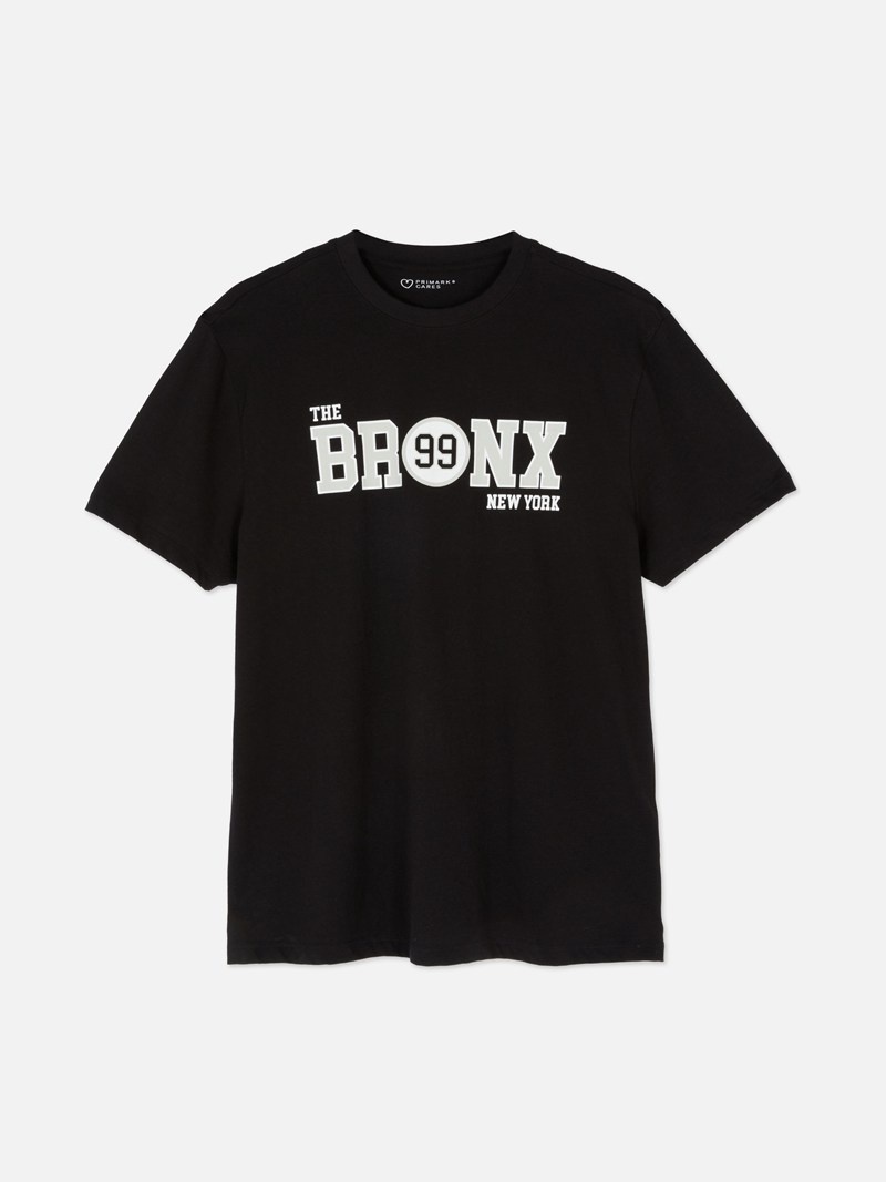 Tops Primark The Bronx Hombre Negras | 4823HPXWU