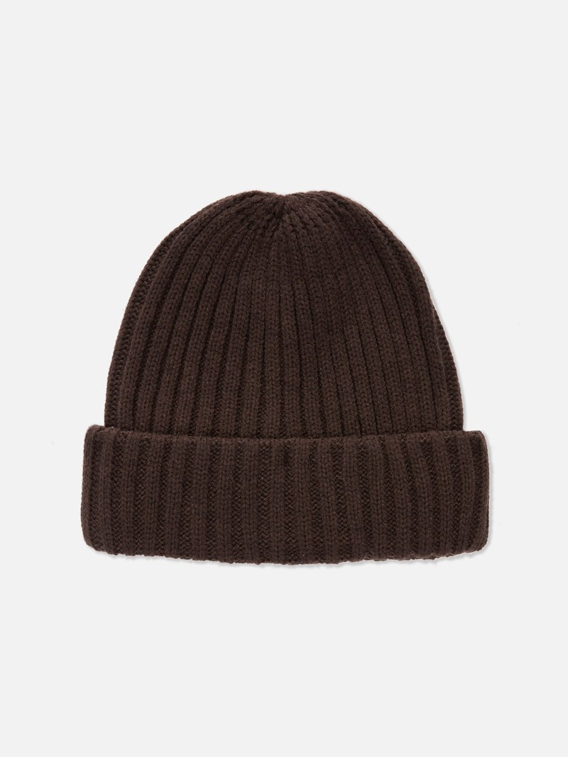 Winter Primark Fisherman Acanalado Beanie Hombre Marrones | 8349BYNGM