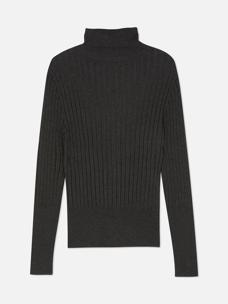 Winter Primark Viscose Rich Turtleneck Mujer Gris | 0813OBXQD