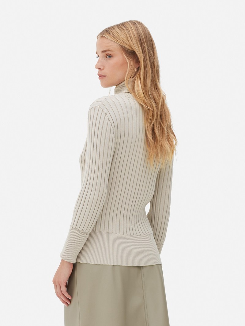 Winter Primark Viscose Rich Turtleneck Mujer Gris | 6452ZIMSQ