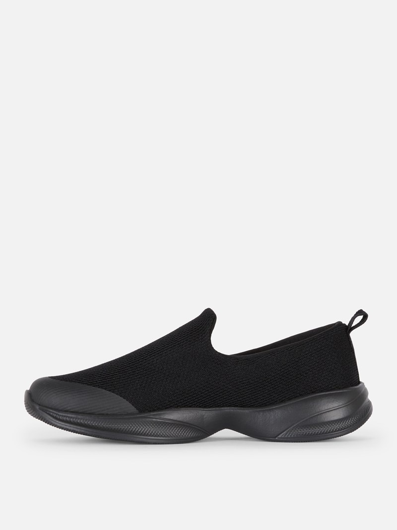 Zapatillas Primark Atléticos Fabric Slip On Mujer Negras | 5741HQLVC