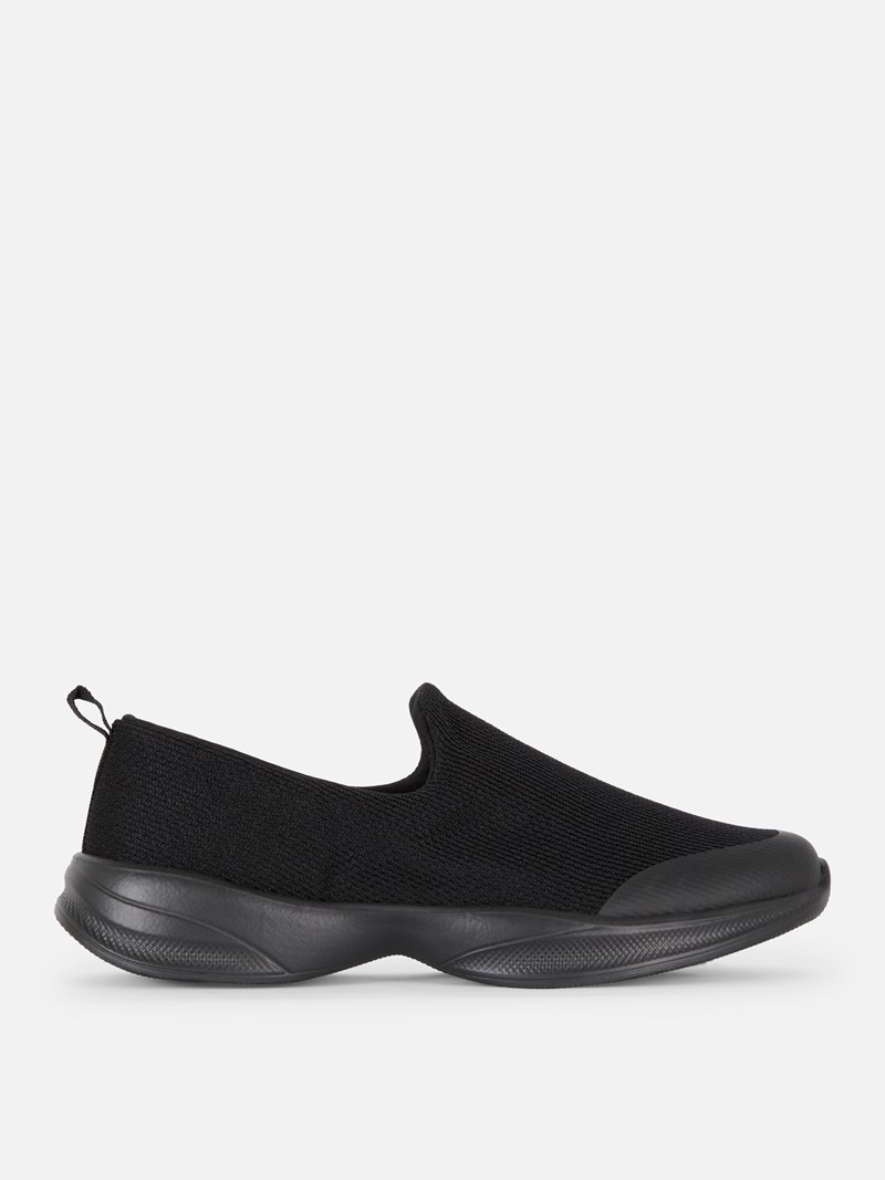 Zapatillas Primark Atléticos Fabric Slip On Mujer Negras | 5741HQLVC