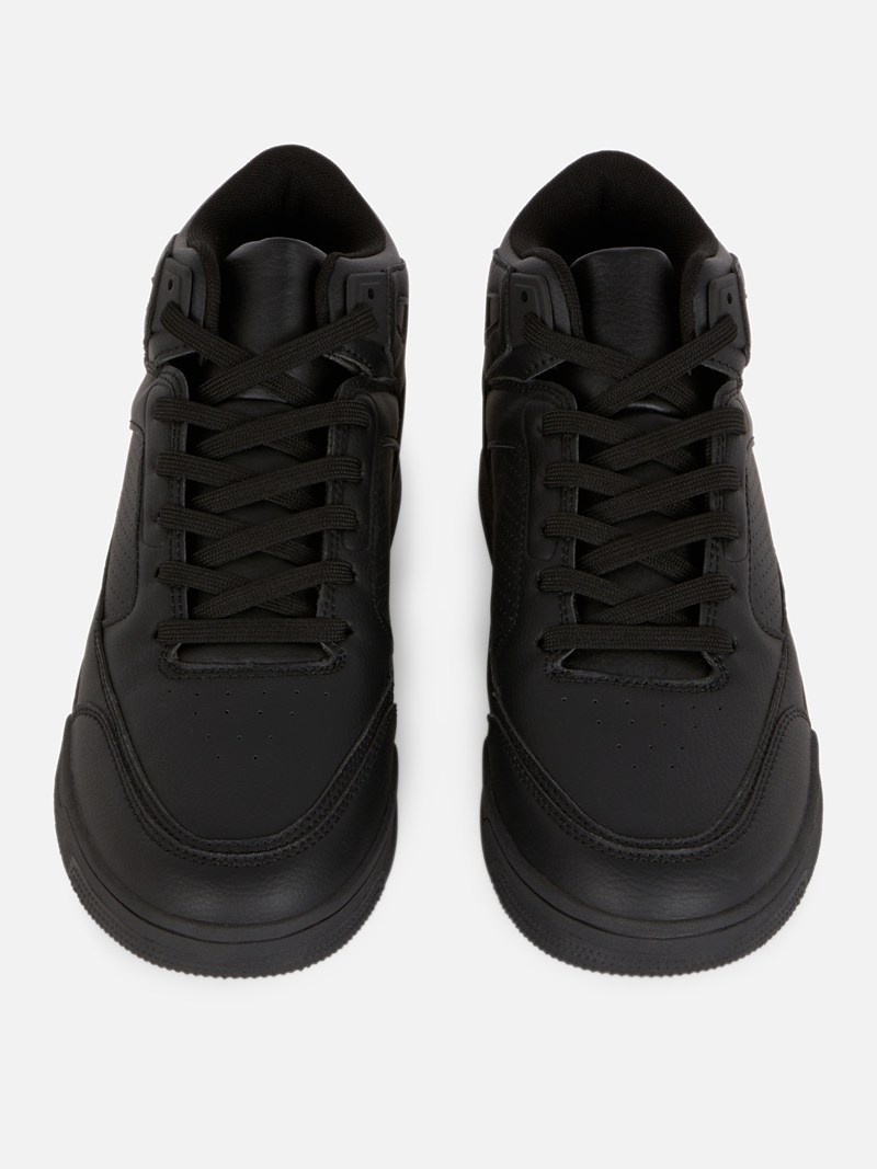 Zapatillas Primark Basketball High Hombre Negras | 5038PBIVL