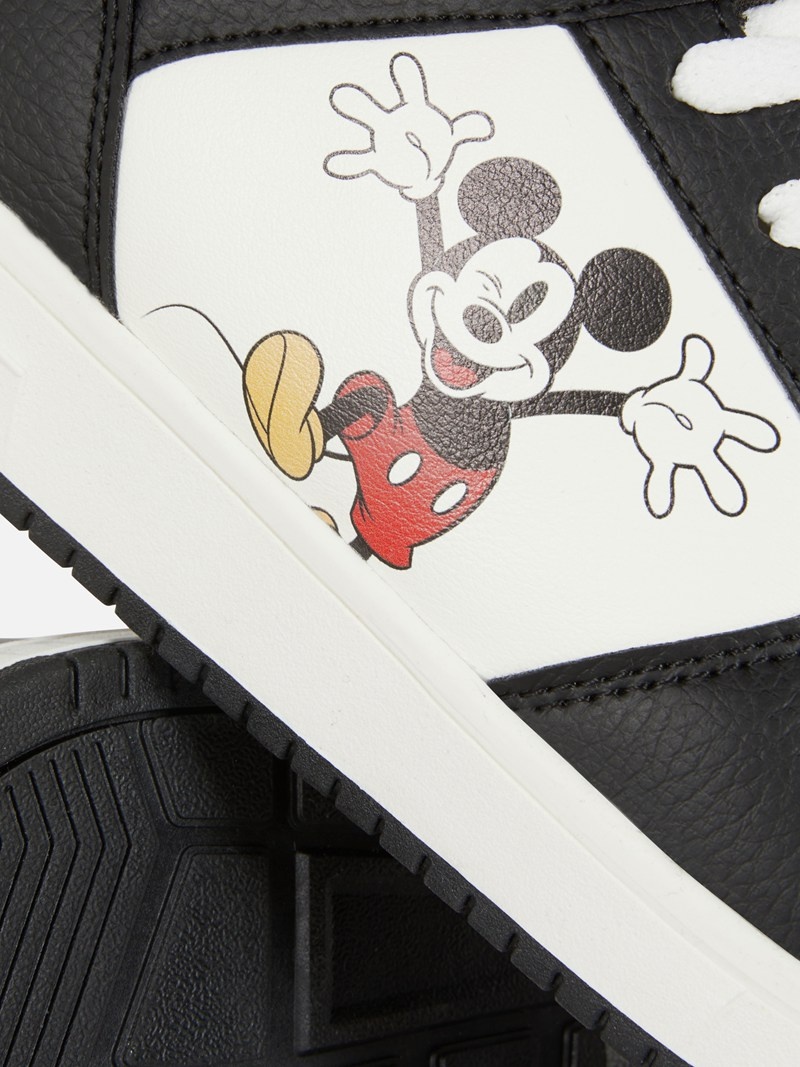 Zapatillas Primark Disney’s Mickey Mouse High Mujer Negras | 0354FTJPS