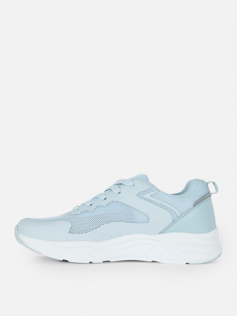 Zapatillas Primark Fornido Meshs Mujer Azules Claro | 3508CTNHZ