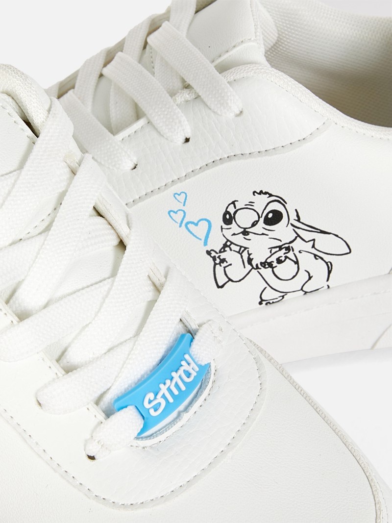 Zapatos Primark Disney’s Lilo and Stitch Low Niños Blancas | 7541YUNMJ