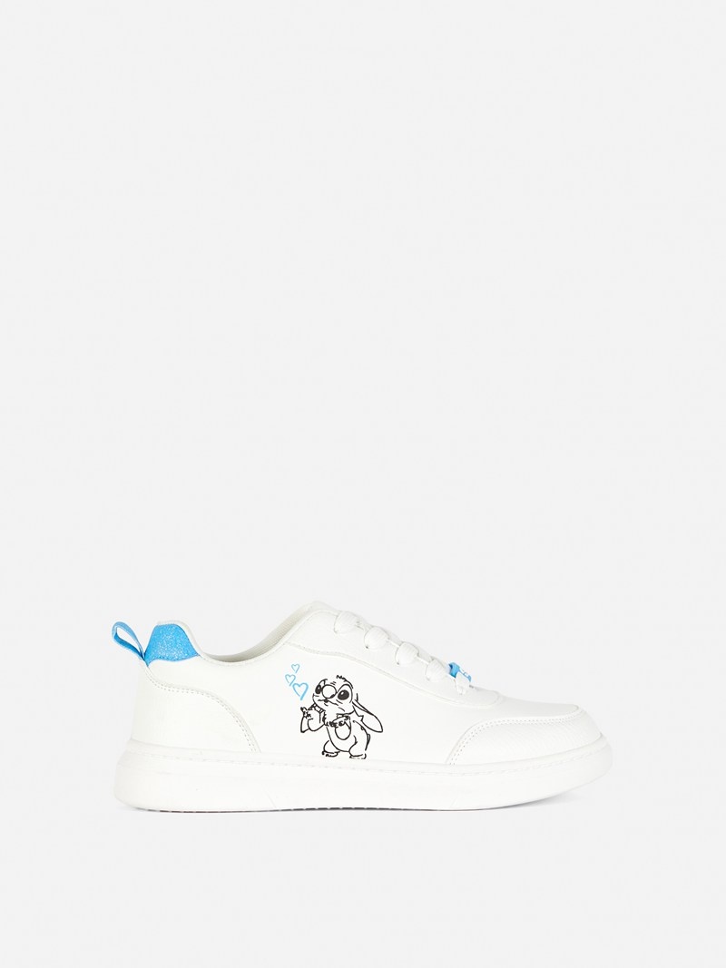 Zapatos Primark Disney’s Lilo and Stitch Low Niños Blancas | 7541YUNMJ