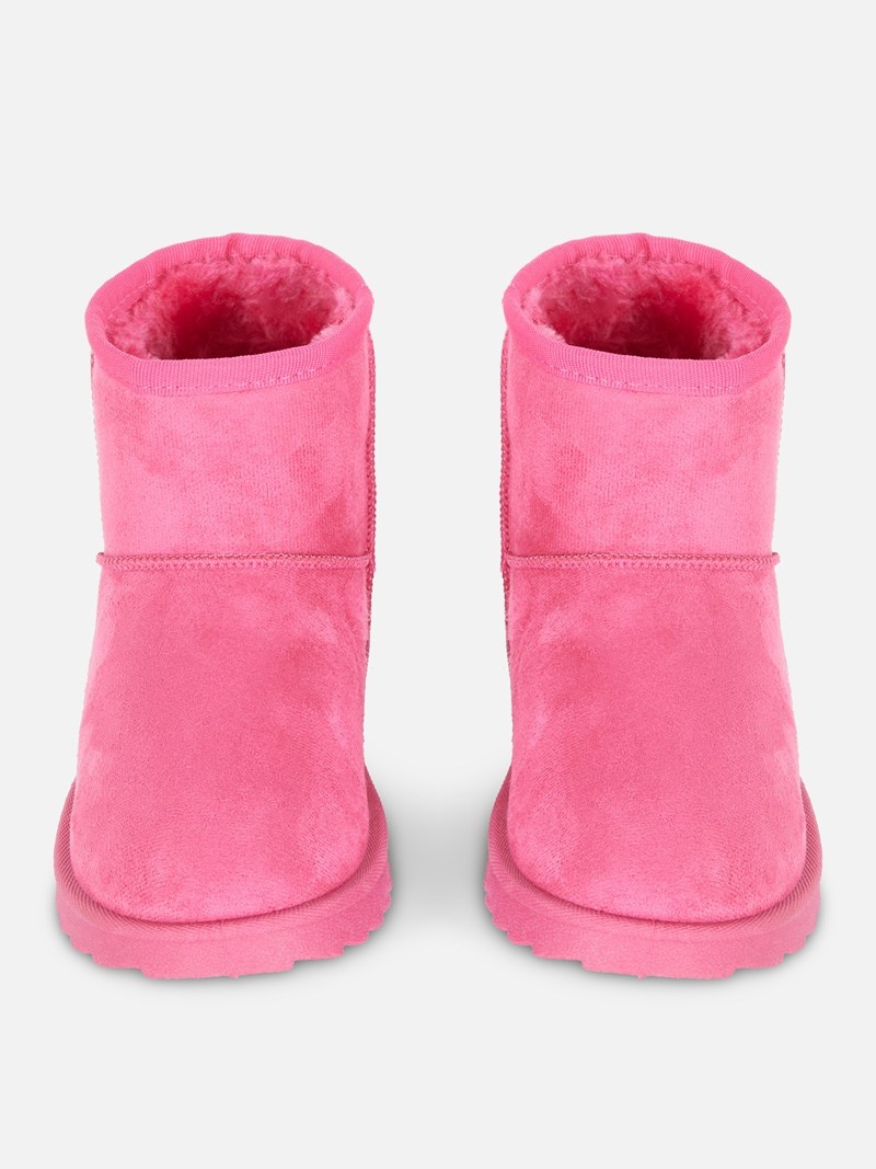 Zapatos Primark Faux Fur Ankle Niños Rosas | 9014CTQOY