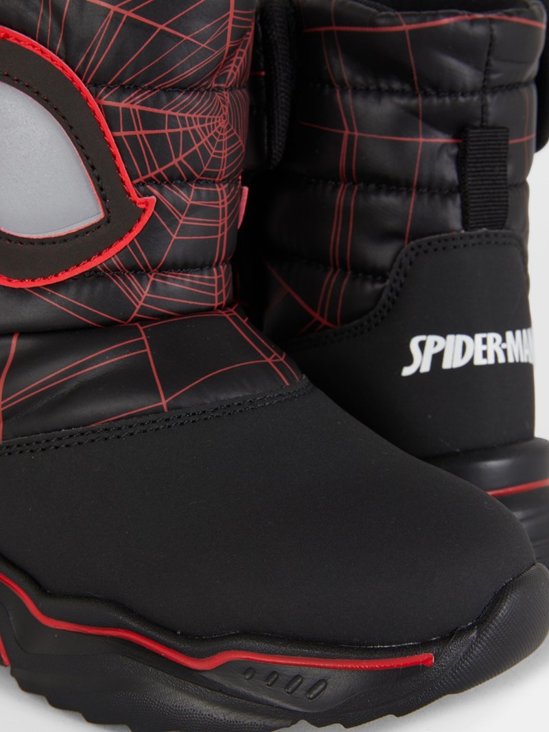 Zapatos Primark Marvel SpiderMan Miles Morales Snow Niños Negras | 0674EDFUV