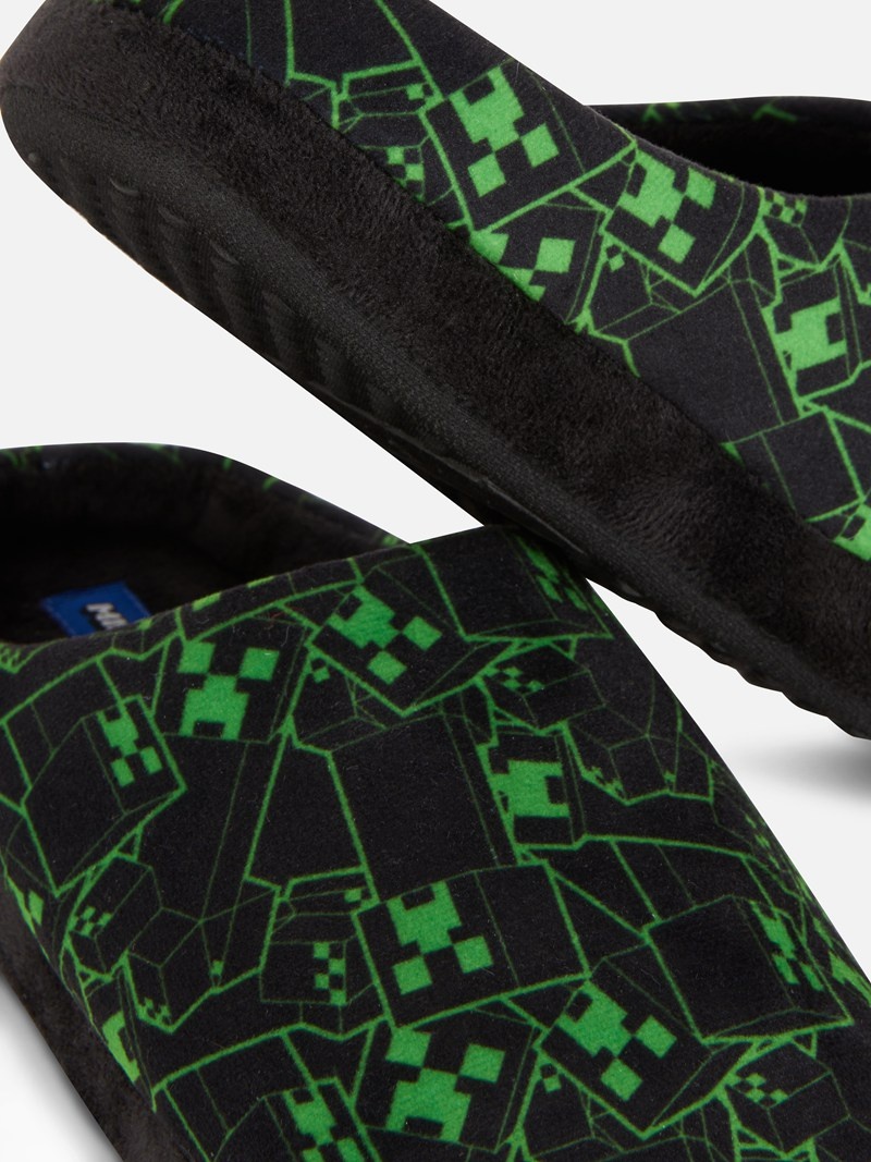 Zapatos Primark Minecraft Mule Niños Verde | 0359BZMDV