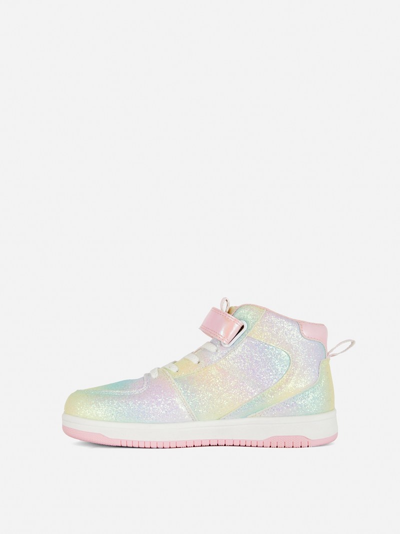 Zapatos Primark Ombré Glitter High Niños Multicolor | 0482CAKJP