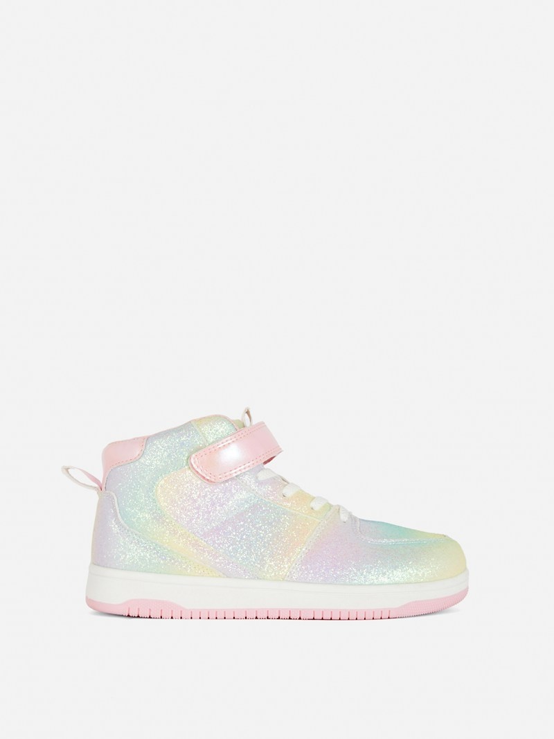 Zapatos Primark Ombré Glitter High Niños Multicolor | 0482CAKJP